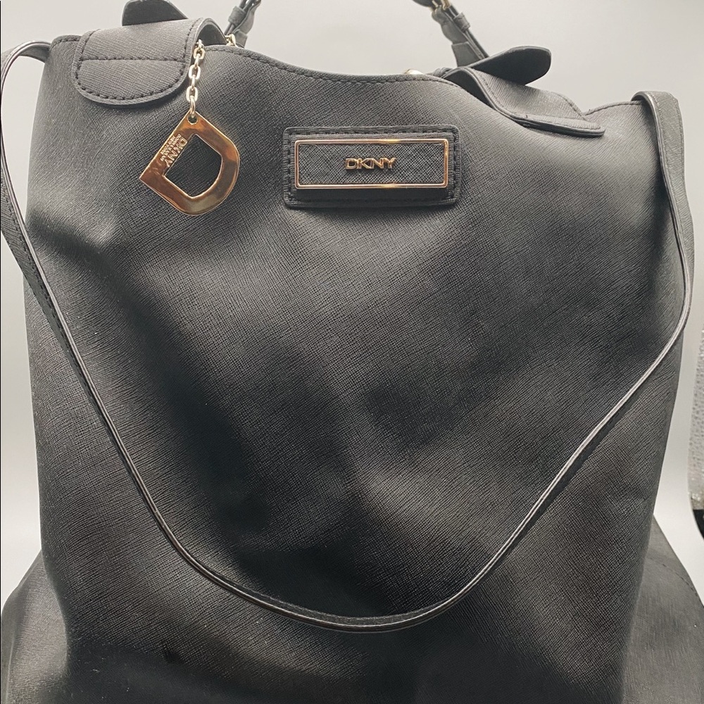 DKNY navy tote